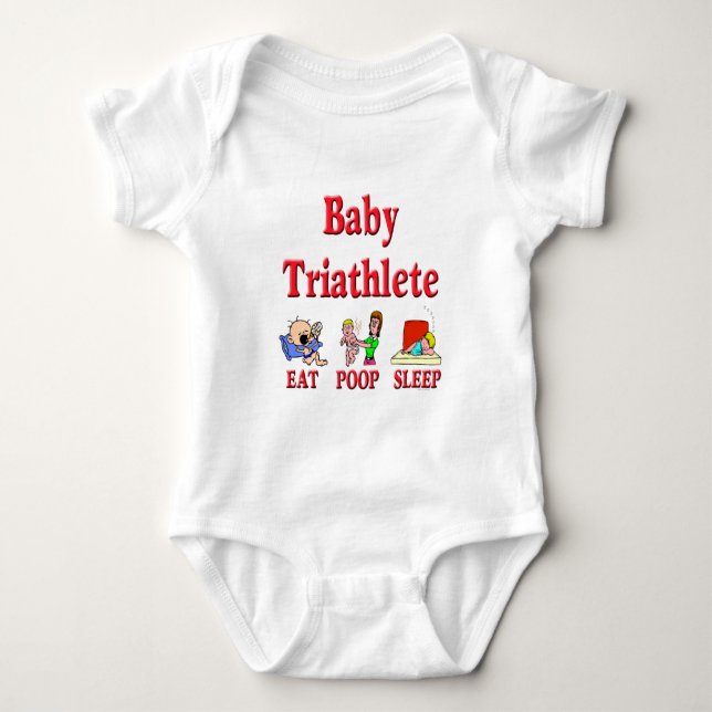 Baby Triathlete Bodysuit (Front)