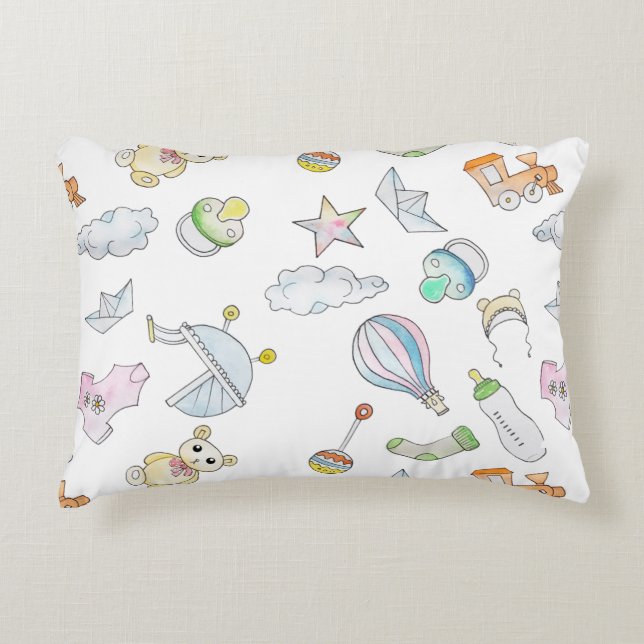 Baby Trinkets Decorative Cushion (Front)