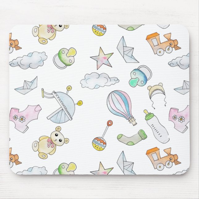 Baby Trinkets Mouse Mat (Front)