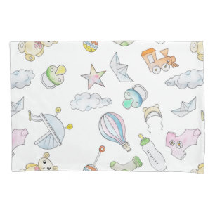Baby Trinkets Pillowcase