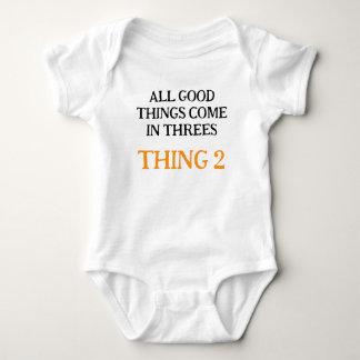 Baby Triplets, Funny Triplets Gift Idea, Neutral Bodysuit