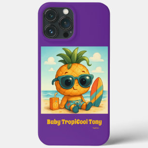 Baby TropiCool Tony - Pineapple Empire iPhone 13 Pro Max Case