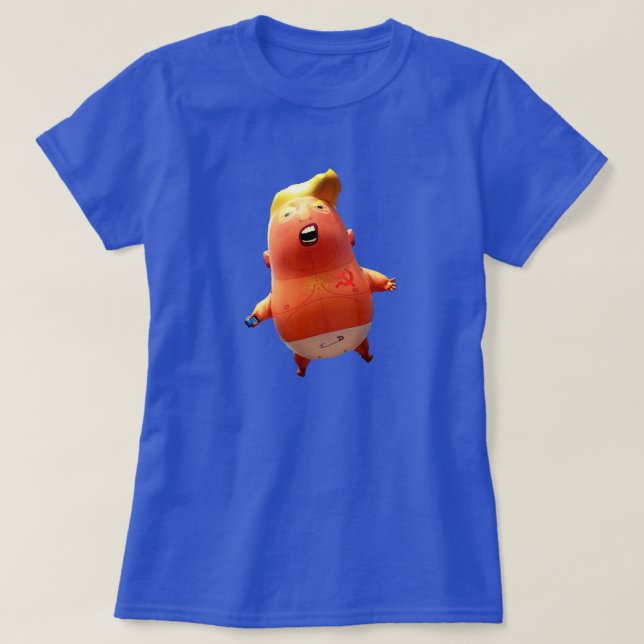 Baby Trump with Russian Tattoo T-Shirt (Design Front)