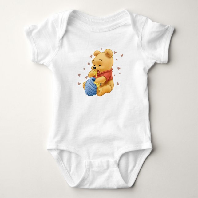 Baby Tshirt Honey bear (Front)