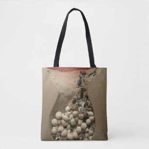Baby Turtle Eggs Hatching Tote Bag