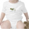 Baby Turtle Infant Bodysuit Blue Diaper Pin