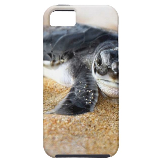 baby-turtle. iphone case (Back)