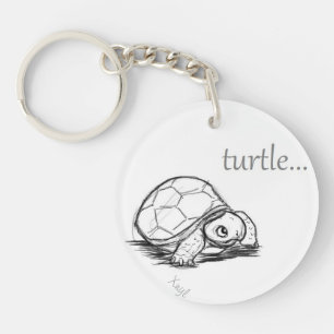 Baby Turtle Key Ring