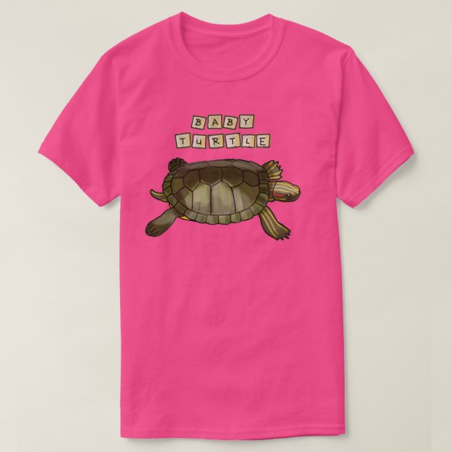 Baby turtle T-Shirt (Design Front)