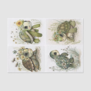Baby Turtles  Tissue Paper