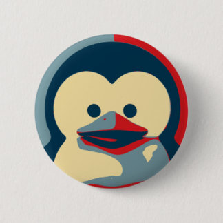 Baby Tux Linux 6 Cm Round Badge