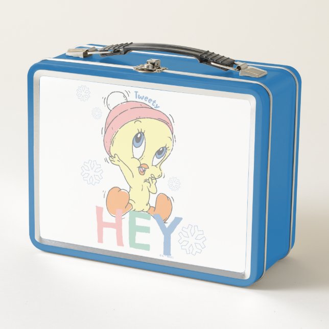 Baby TWEETY™ Hey Snow Metal Lunch Box (Front)
