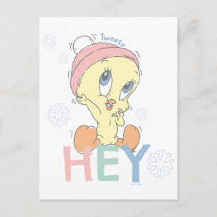 Baby TWEETY™ Hey Snow Postcard