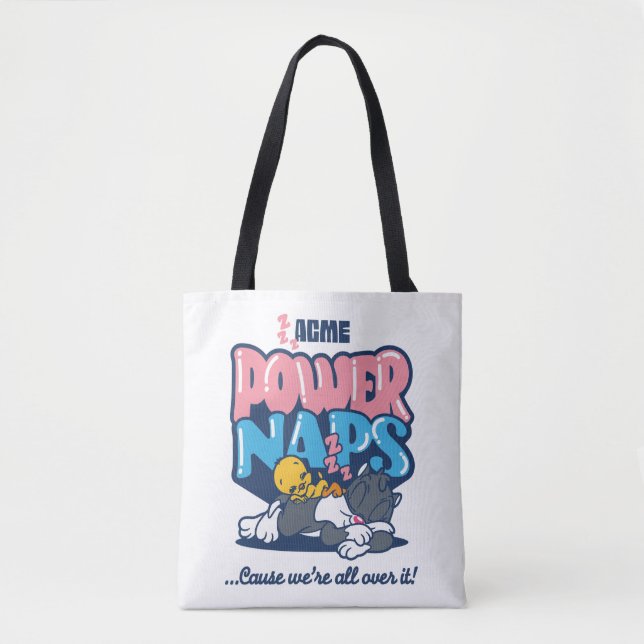 Baby TWEETY™ & SYLVESTER™ Power Naps Tote Bag (Front)