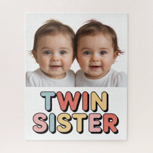 Baby Twin sisters Jigsaw Puzzle