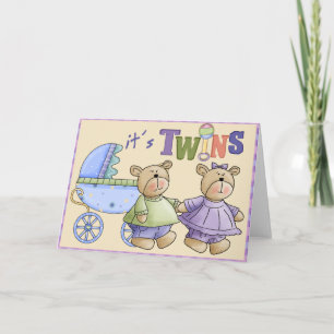 Baby Twins Card