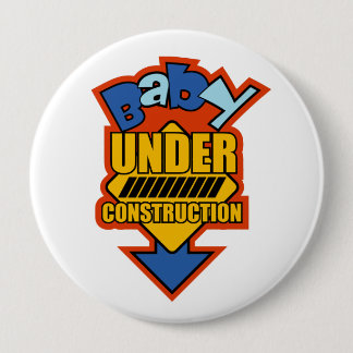 Baby Under Construction Button