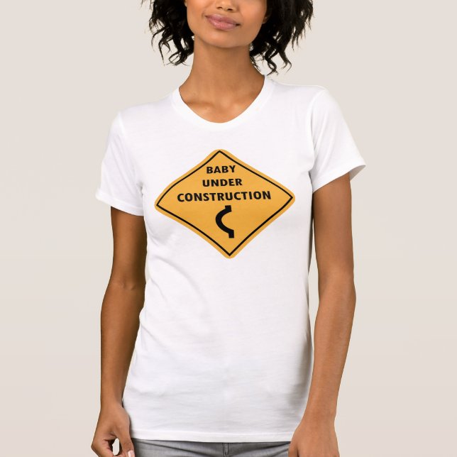 Baby Under Construction T-Shirt (Front)