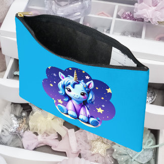 Baby Unicorn In PJ's Accessory Pouch