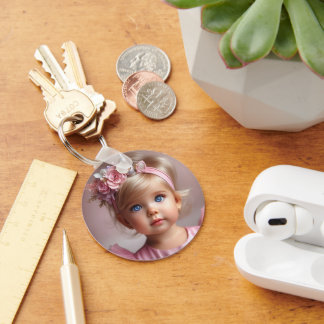 Baby Unicorn  Keychain, Key Ring