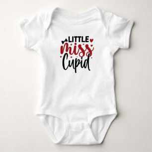 Baby Valentine's Day Little Miss Cupid Baby Bodysu Bodysuit