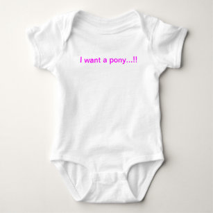 pony baby clothes