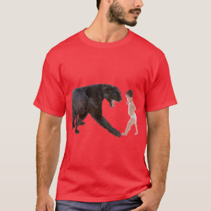 Baby vs. Leopard T-Shirt