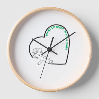 BABY WALL CLOCK