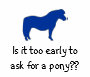 Baby Wants Pony Baby Bodysuit - 11.70 Baby Wants Pony Baby Bodysuit