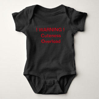 Baby Warning Bodysuit