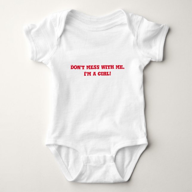 Baby warrior princess bodysuit (Front)