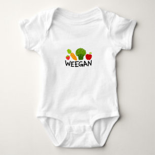 Baby Weegan Bodysuit - Light