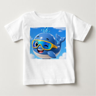 Baby Whale T-Shirt - Cute Ocean Animal Shirt 