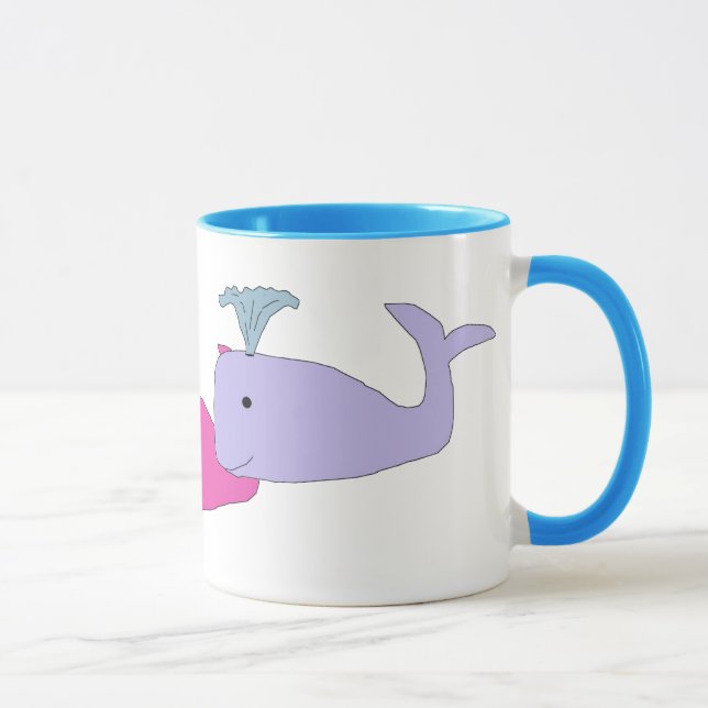 Baby Whale Trio mug (Right)