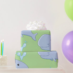 Baby Whale Wrapping Paper