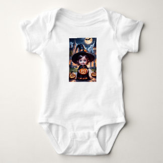 Baby whitch Halloween Bodysuit