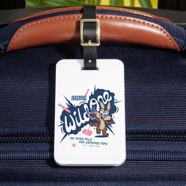 Baby WILE E. COYOTE™ - Wild One Luggage Tag (Front Insitu 2)