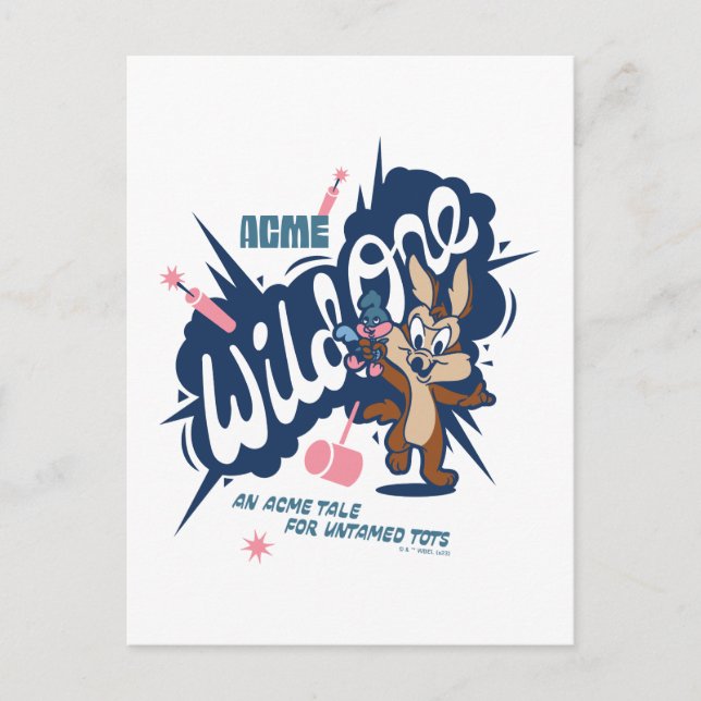 Baby WILE E. COYOTE™ - Wild One Postcard (Front)