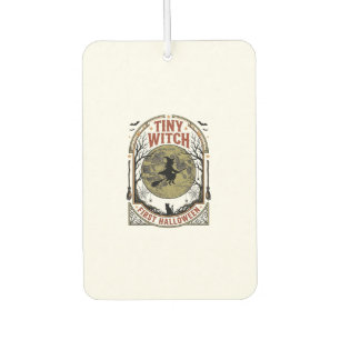 Baby Witch Halloween Shirt for First Spooky Season Car Air Freshener