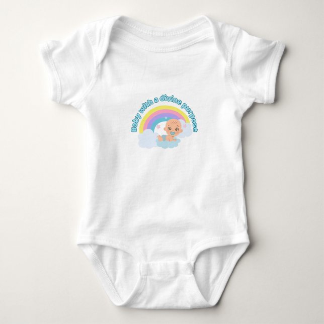 Baby with a Divine Purpose Bodysuit (Front)
