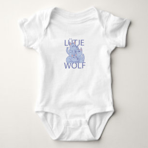 Baby Wolf Animals Cute Bodysuit