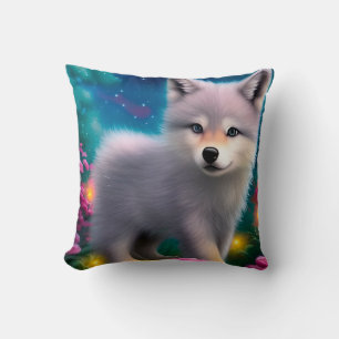 Baby Wolf Cushion