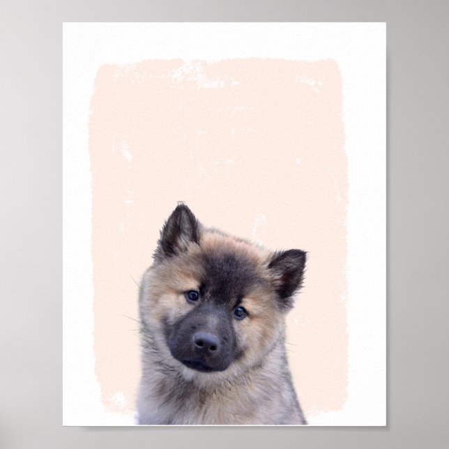 Baby wolf nursery print (Front)