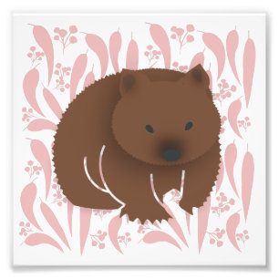 Baby Wombat Photo Print