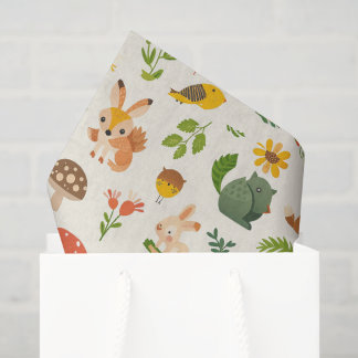 Baby Woodland Animals Tissue Paper