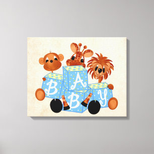 Baby Wrapped Canvas