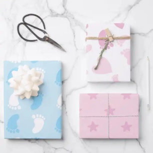 Baby Wrapping Paper Sheet