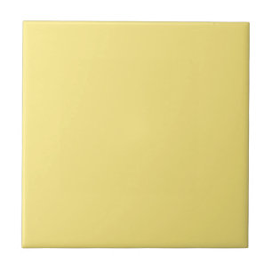 Baby Yellow Personalised Trend Colour Background Tile