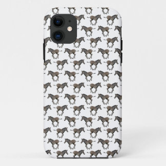 Baby Zebra Frenzy iPhone 5 Case (White)