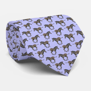 Baby Zebra Frenzy Tie (Lilac)